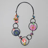 Hayden Disc Necklace in Multi