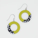 Inez Earring in Lime
