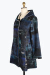 Damee Oil Painting Hooded Coat