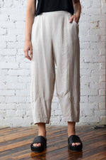 Olivia by Habitat Rayon Crinkle Seamed Lantern Pant