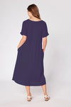 Luca Vanucci Rocca Dress in Navy