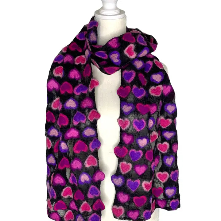 Hearts Scarf