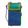 Phone Wallet Crossbody in Cool Tropics