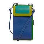 Phone Wallet Crossbody in Cool Tropics