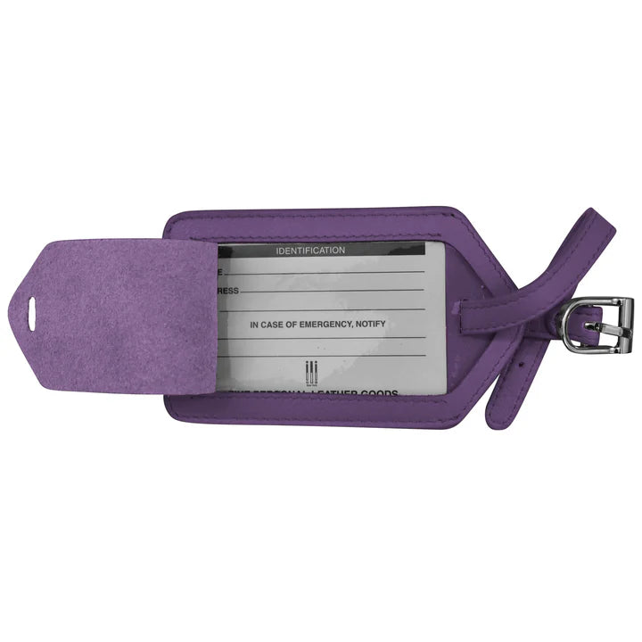 Luggage Tags in Purple