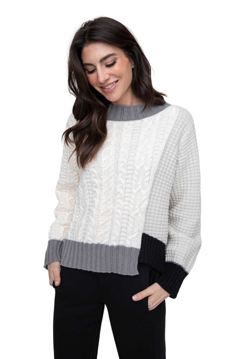 Liv by Habitat Cozy Mixed Stitch Pullover