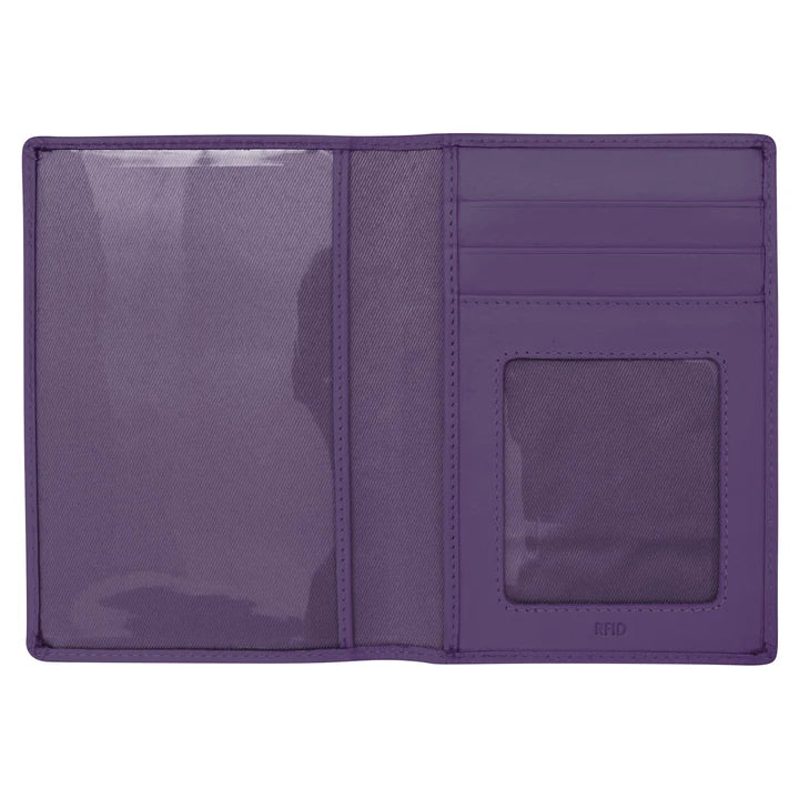 Passport Wallet in Purple