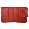 Bi-Fold Credit Card Wallet in Red