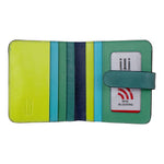 Bi-Fold Credit Card Wallet in Serenity Multi