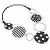 Black & White Teigen Statement Necklace