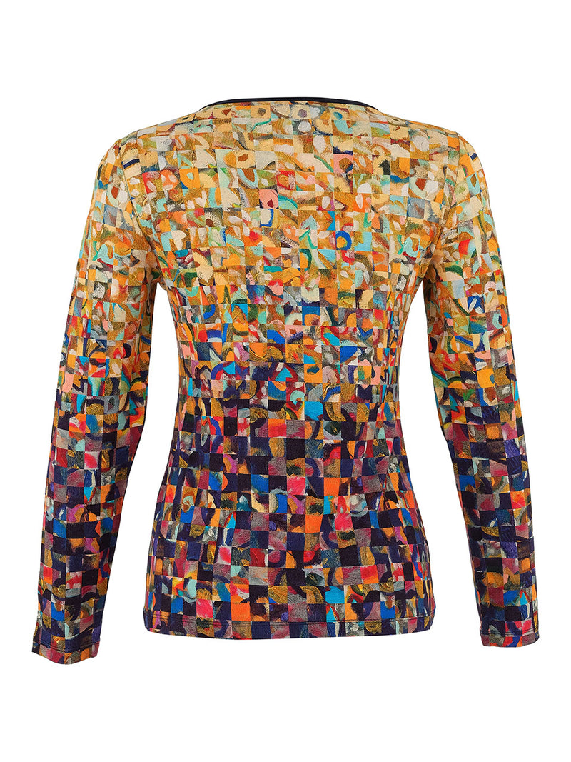 Dolcezza Rubble Keyhole Top