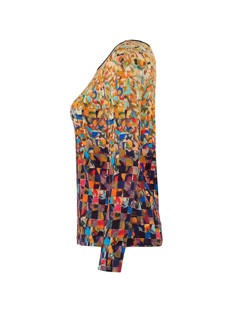 Dolcezza Rubble Keyhole Top