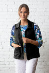 Olivia by Habitat Perfect Plisse Voyage Vest in Black