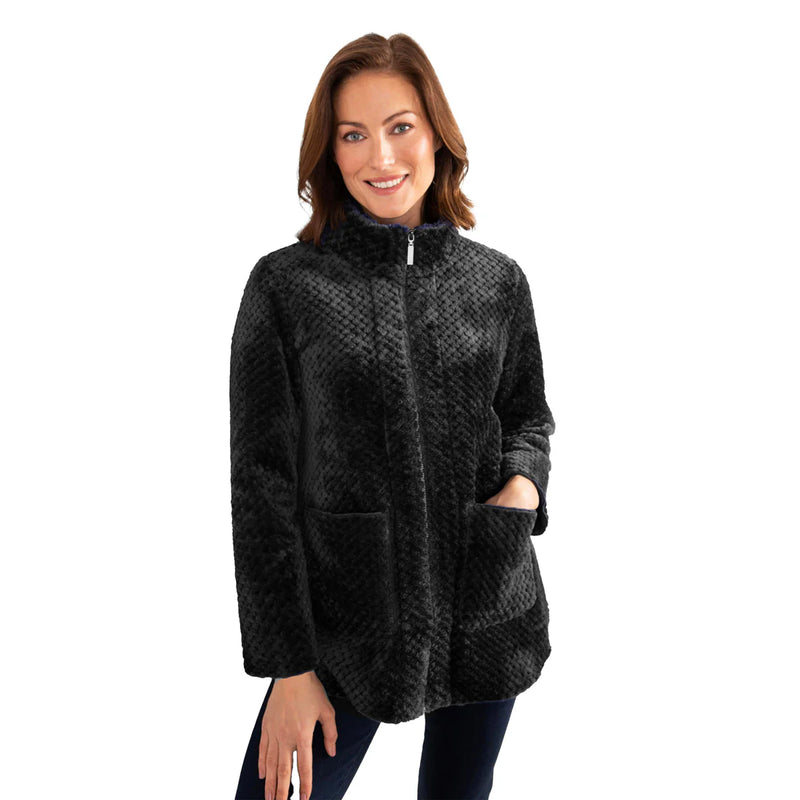 Habitat Sherpa Car Coat in Black