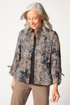 Habitat Express Floral Event Jacket in Truffle