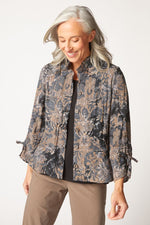 Habitat Express Floral Event Jacket in Truffle