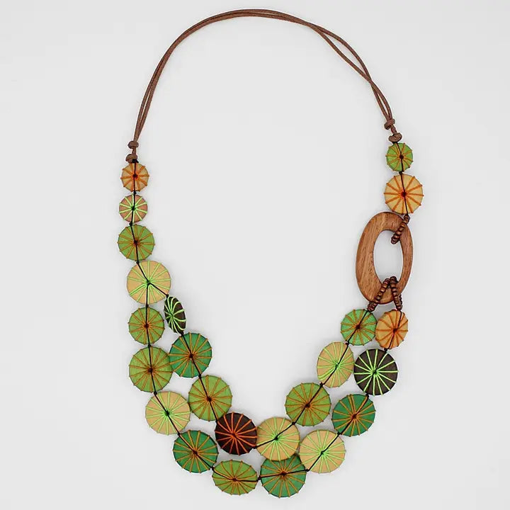 Nature Haven Necklace in Green