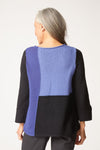 Habitat Yin Yang Funnel Neck Pullover in Midnight