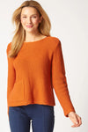 Olivia Hearth Heather Fireside Pullover in Paprika