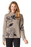 Habitat Floral Foliage Sweater