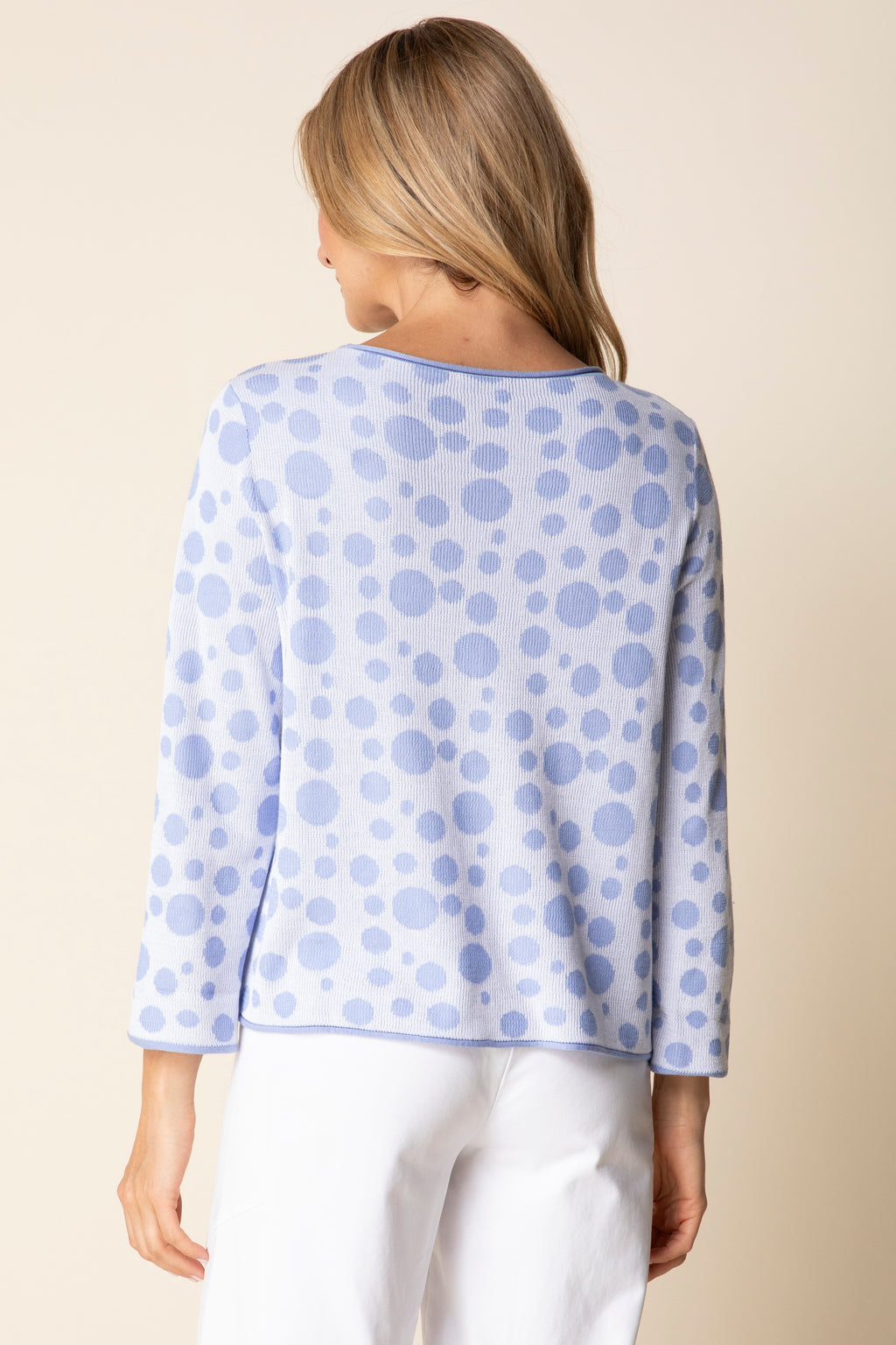 Habitat Connect the Dots Pullover in Cornflower - Harper Greer