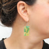 Sylca Green Vega Earrings