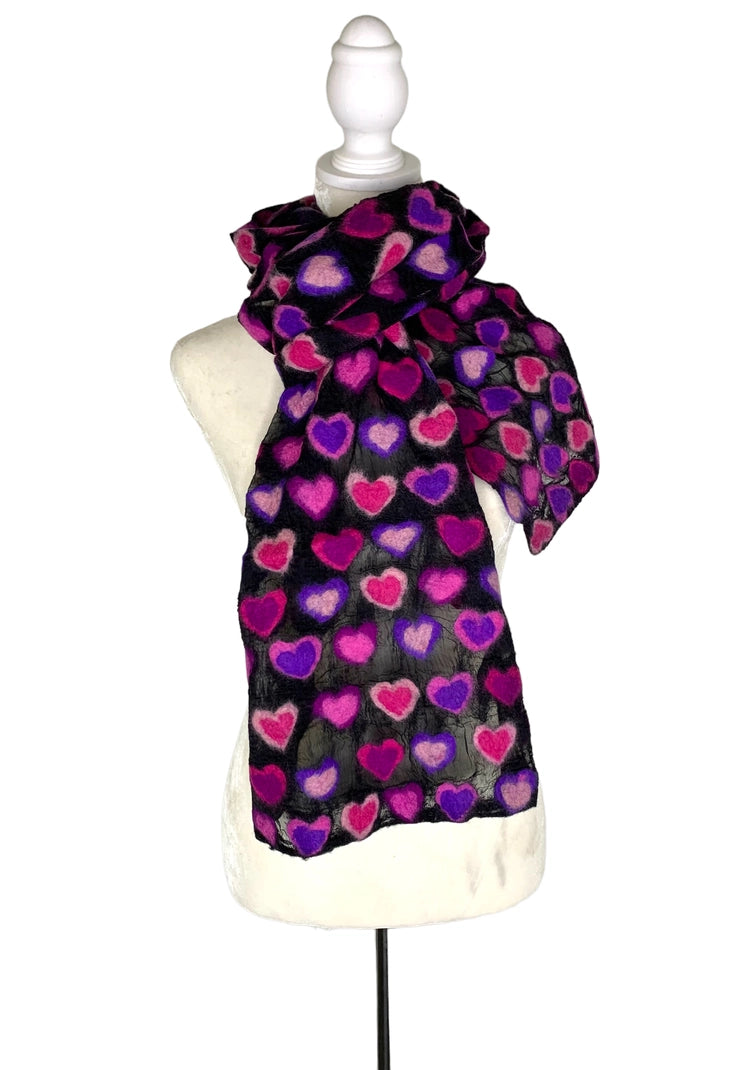 Hearts Scarf