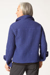 Habitat Washed Honeycomb Shacket in Ink