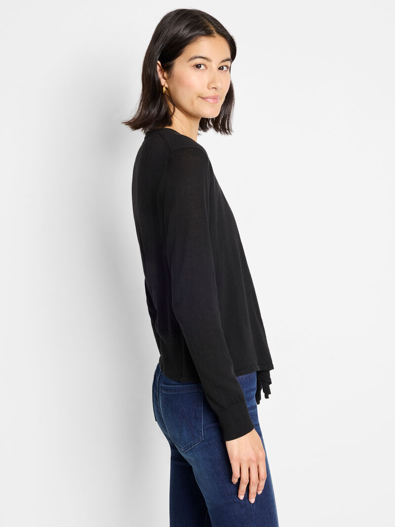 Nic + Zoe 4-Way Cardigan in Onyx