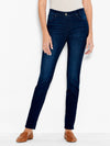 Nic + Zoe Mid Rise Straight Ankle Jean in Twilight