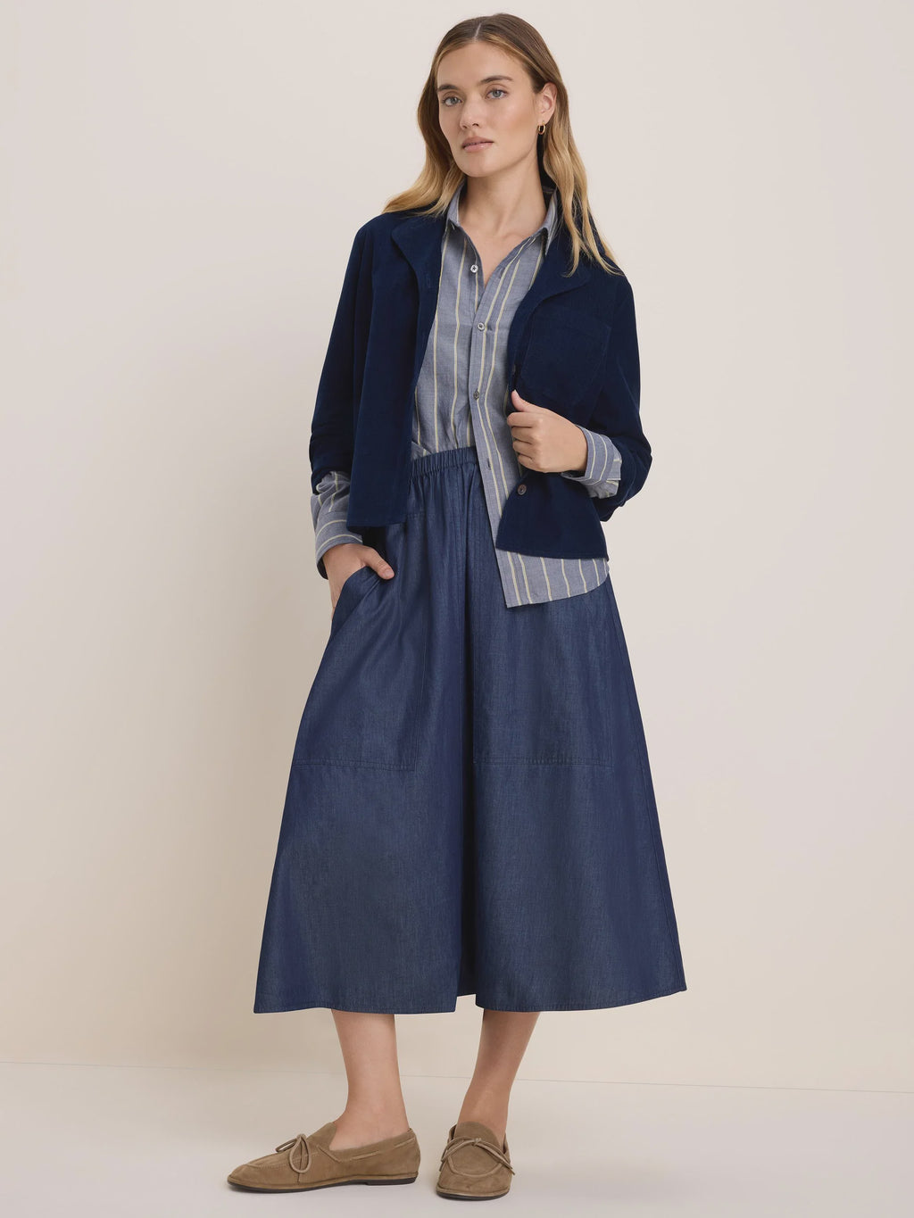 NIC+ZOE Baby Cord Shirt Jacket - Harper Greer