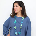 Sylca Leilani Necklace in Blue