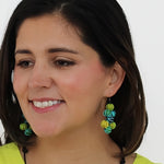 Sylca Green Pamela Earrings