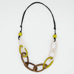 Sylca Lime Link Charlie Necklace