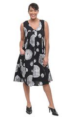 Tulip Poppie Dress in Urchin Print