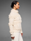 Nic + Zoe Gold Label Place Fringe Jacket in Chamois