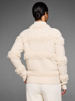 Nic + Zoe Gold Label Place Fringe Jacket in Chamois