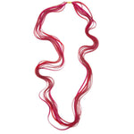 Essilp Necklace in Red & Fuchsia