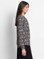 Nic + Zoe Spotted Dots Shirt