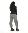 Niche Canopy Pants in Black Ridge Stripe