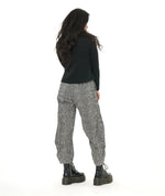 Niche Canopy Pants in Black Ridge Stripe