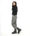 Niche Canopy Pants in Black Ridge Stripe