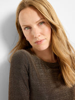 Diamonte Knit Top in Copper Mix