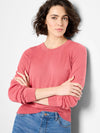 Nic + Zoe Pure Cotton Crew in Cranberry