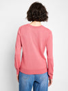 Nic + Zoe Pure Cotton Crew in Cranberry