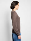 Nic + Zoe Pure Cotton Crew in Cocoa