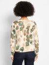 Nic + Zoe Camo Shine Sweater