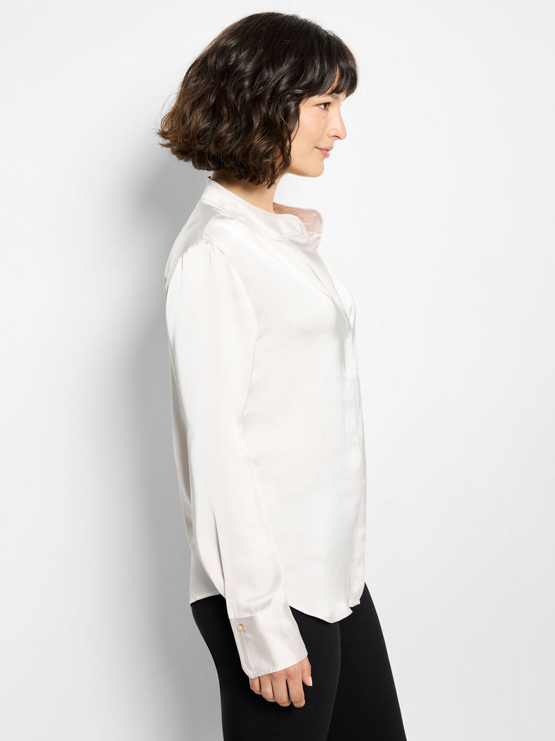Nic + Zoe Day Gloss Shirt in Sugar Cookie