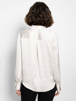 Nic + Zoe Day Gloss Shirt in Sugar Cookie