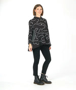 Niche Swirl Poplin Melody Blouse